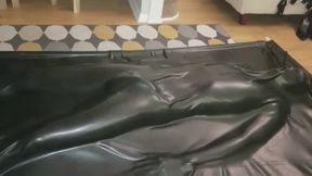 Vac bed for 3 hours and it makes him cum