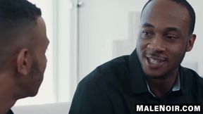 MaleNoir.com - JockTrent and I hang out before an anal fuck session
