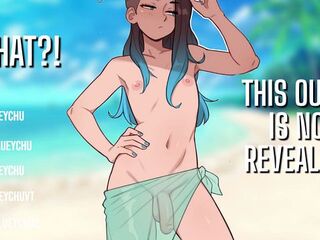 Femboy Beach Date GETS FREAKY - NSFW ASMR