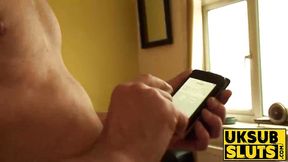 UKSubSluts com - Sweet Lucia's intense twat action in multiple hot positions
