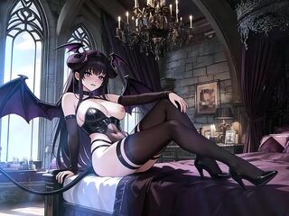 Virtual Monster Gal Servitude Roleplay Captured Succubus Fastened in the Dungeon - Dream Tease