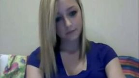 Auburn slender nympho with perky titties wanted to work on webcam