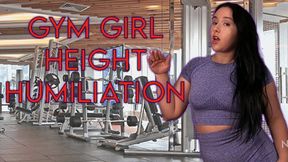 Tall Gym Girl Mocks You