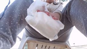 Dirty diaper in public place avi