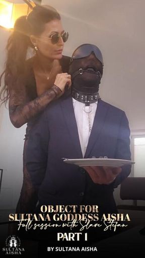 Object for Sultana Goddess Aisha: Full Session with Slave Stefan (Part One)