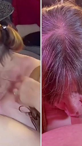 Granny Bambi: Deep Throating, Cocksucking GILF