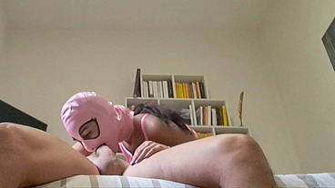 How much I love dressing like a slut, sucking cock and taking his cum in my mouth