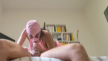 How much I love dressing like a slut, sucking cock and taking his cum in my mouth
