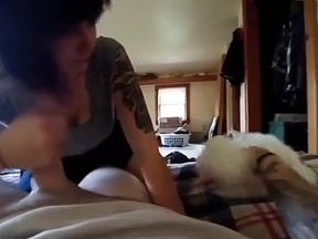 Hot Goth Girl Creampie