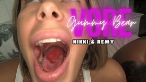 Nikki and Remy’s Seductive Gummy Bear Domination (HD 1080p MP4)