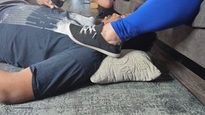 ALLYS BLUE TOE FOOT SMOTHER