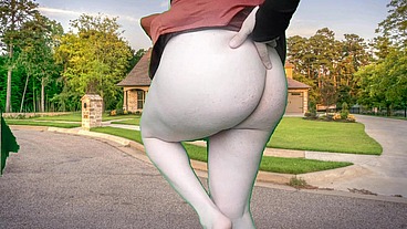 Big White Sissy Ass Crossdresser Slut Twink Gay Fem Boy Lady Boy Emo Style Flowered Sexy Dress