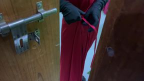 My sexy Bhabhi change her dress and showing her sexy boobs