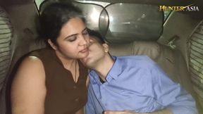 Party Sex with Indian MILF in Car