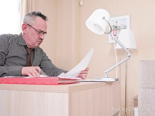 Frustrated Teacher Punishes His Superlatively good Student