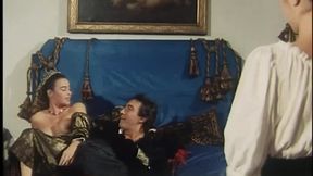 Black and white pussy fucking ass fingering vintage orgy party