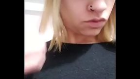 Rubia de buen culo turra