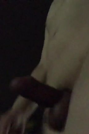 Walking Around the Neighborhood at Night with a Naked Erection - Almost Caught Me a Newspaper Deliveryman _ 0202 Temp 9 Degree