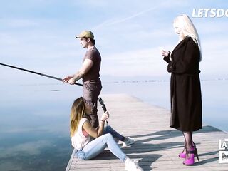 TOP 5 GOLDEN-HAIRED COMPILATION! PLATINUM MILFS - LATIN BABE mother I'd like to fuck