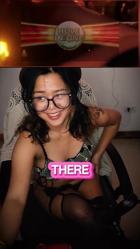 She only has one hole???