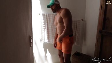 WET SURPRISE , my fiancée's BEST FRIEND wants a hot bath