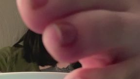Giantess Marci Finds & Taunts Tinies During Breakfast