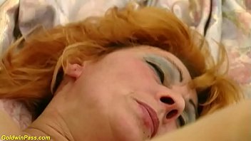Redhead stepmom gets rough banged with big cock in all positions