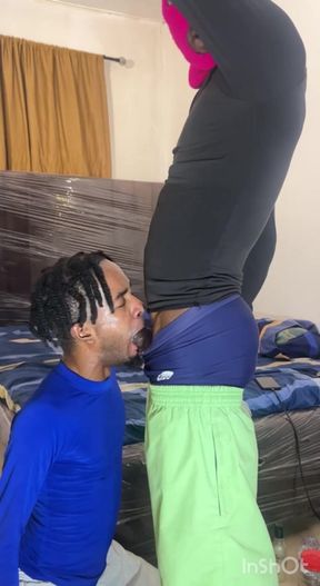 Straight Colleague Gat a Huge Dick