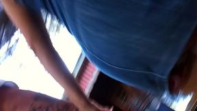 Mexican public panties miniskirt rich legs upskirt