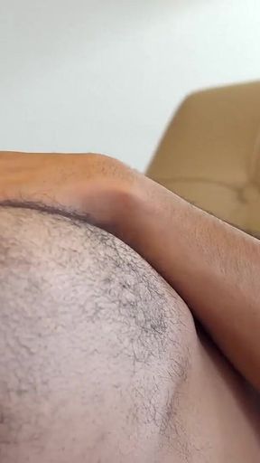 Tattooed Bear Avi Strider Jerks off Solo and Cums