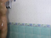 New241New อาบน้ำขัดตัวล้างหีรอผัวกลับมา