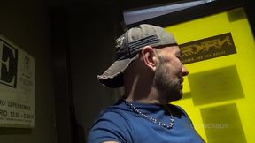 hot spasnih boy used raw in backroom club bareback