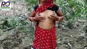 Fast time desi neighbour bhabhi called to fuck in the jungle red saree blouse fuck in the jungle mangal hindi audio claire vaise