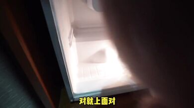 Rent boy’s bulge jammed her face in the fridge while her wet snatch got rawdogged by the landlord