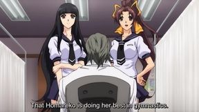 Corrective Discipline 3 - Hentai Gymnastics Girls Have A Groupsex Fuck Session