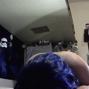 Mazo bitch punished by her Master &amp; painfully moaning into the cam