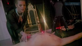 Stina Stone Long Nail Tickling Facesitting Stretched on the Rack by Mistress Part 1