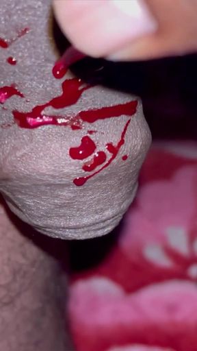 Stunning moment from &quot;Indian desi boy brown cock with cum&quot;