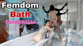 Femdom Bath Human Slave Furniture
