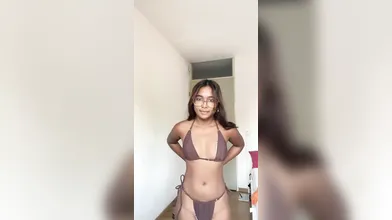 Attempt upon haul lingerie: monitor this small Indian strive over pretty lingerie