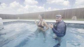 Mermaid Training For Goddess Fina Doesn't Go Well