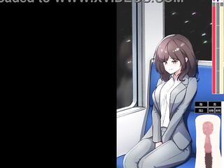 [Gameplay] Using the magic masturbator on Office Lady in teach Comics Game