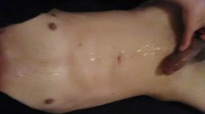 Hot Best &amp; Longest Massive Cummload All Over My Tits Transgirl Mtf