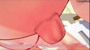 Burnice Bikini Blowjob on the beach - 2 - Zenless Zone Zero (ZZZ)