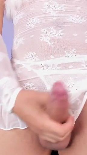 Fat Latina Cock Gets Hard and Puts It on Your Face