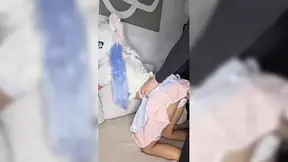 18+ Submissive Otaku with Mask Lets Herself Be Penetrated Very Hard