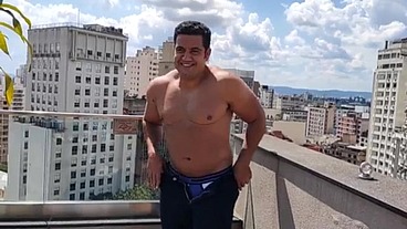 YURI GAÚCHO - Dotado mostra tudo em dia de sol