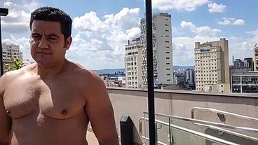 YURI GAÚCHO - Dotado mostra tudo em dia de sol