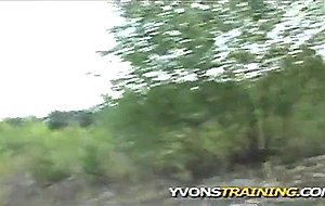 Christine young outdoor anal audition