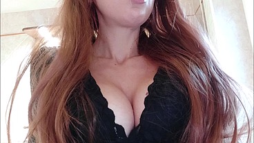 I sit with my nice ass right on your face. Do you like it, do not you?